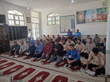 برگزاری آیین قرائت زیارت پر فیض عاشورا در مسجد بیمارستان ولیعصر (عج) کازرون  