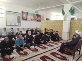 برگزاری آیین پرفیض قرائت زیارت عاشورا در بیمارستان حضرت ولیعصر (عج) کازرون
